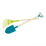 Small Foot ensemble d’outils de jardin pour enfants – pelle et râteau