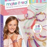 Make It Real bracelets et colliers dorés