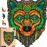 Houten puzzel Wijze beer 160 stukjes