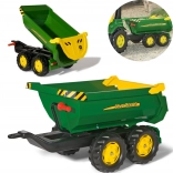 Kinderaanhanger met kiepbak JOHN DEERE ROLLY TOYS halfpipe