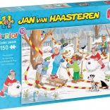 Puzzle JUMBO Jan van Haasteren Junior: Sneeuwman 150 stukjes