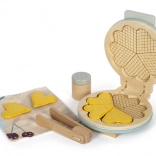 Set en bois de gaufrier avec accessoires Tasty