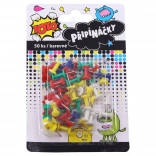 Colorful Push Pins 50 pcs