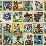 RAVENSBURGER puzzel geweldige sporters XXL 300 stukjes