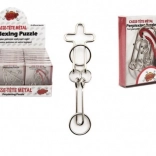 Metal wire puzzle – difficulty 3 (mixed designs)