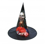 Halloween Hat with Brain and Eye