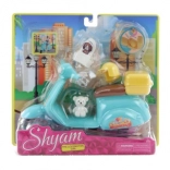 doll motorcycle with accessories