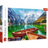 Puzzel 500 stukjes – Lago di Braies, Italië TREFL