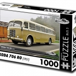 RETRO-AUTA Puzzle Bus Škoda 706 RO (1951) 1000 Teile