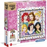 CLEMENTONI Puzzle Frame Me Up Disney prinsessen 60 stukjes