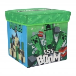 Faltbarer Aufbewahrungsbox und Hocker COZY NOXXIEZ Minecraft