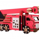 Houten 3D-puzzel brandweerwagen WOODCRAFT