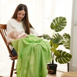 Tommy Lise Cotton Muslin Diaper Opaline Green