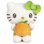 Hello Kitty pluche knuffel 32 cm – sinaasappel