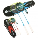 Badmintonset met 5 shuttles en 2 soorten