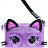 Sac-bracelet interactif PURSE PETS Purdy Purrfect – chaton violet aux yeux LED