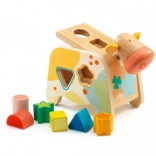 DJECO Jouet d'Insertion Vache