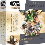 Puzzle en bois TREFL The Mandalorian : Le mystérieux Grogu