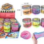 Scented Rainbow Slime with Add-ins in a Resealable Cup, Mixed Scents