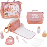 changing bag for dolls baby nurse with 7 accessories