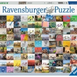 Ravensburger puzzel 99 fietsen 1500 stukjes