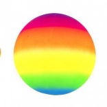 Rainbow Rubber Ball 23 cm