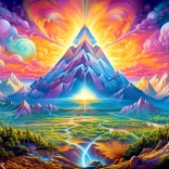 Puzzle Pyramiden im Wald 1000 Teile