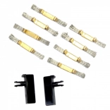 Contactborstels en geleidingsstrips voor Evolution-auto’s