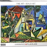 Puzzle Mittelmeerlandschaft 1000 Teile EUROGRAPHICS