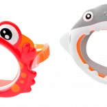 Lunettes de plongée pour enfants crabe et requin 3–8 ans