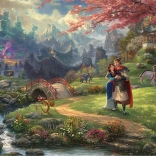 Puzzle SCHMIDT Mulan – Bloemen van de liefde, 1000 stukjes