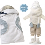 Outfit for NEW BORN doll 40–42 cm – 6-piece set with portable mat