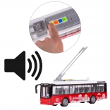 Bus 1:16 met geluid en licht, openslaande deuren