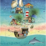 Puzzle vom Meer zum Himmel 1000 Teile