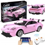 Bouwset CaDA race sportauto RC roze 280 stukjes Dual Mode