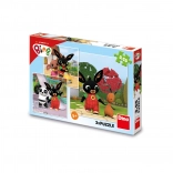 Puzzle BING joue 3×55 pièces