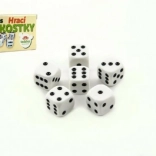 Dobbelstenen Teddies in doosje (6 stuks)