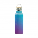 Thermo Bottle with Bamboo Lid BAAGL Gradient Blue-Purple 500 ml
