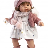 Llorens Lola realistic doll with sounds and soft body