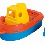 androni set de 3 bateaux pour le bain et le sable 15 cm