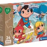 Clementoni puzzle DC Super Friends MAXI 24 pièces