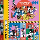 Puzzle 2×200 pièces Disney – Moment entre amis