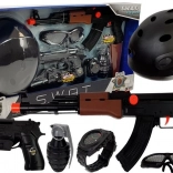 Children's S.W.A.T. Toy Set With Guns and Helmet