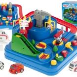 Interactive Racing Track with Obstacles and Parking