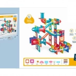 Magnetic 3D Building Set 125 Pieces with Light
