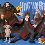 Puzzle Harry Potter et sorciers 300 pièces