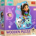 Houten Puzzel Gabynin Magisch Huisje 50 Stukken