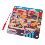 Magnetisch doolhof bouwplaats Bigjigs Toys