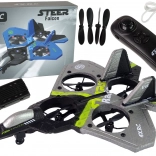 Op afstand bestuurbaar vliegtuig met LED-lichten