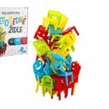 Rusteloze stoelen balansspel voor kinderen